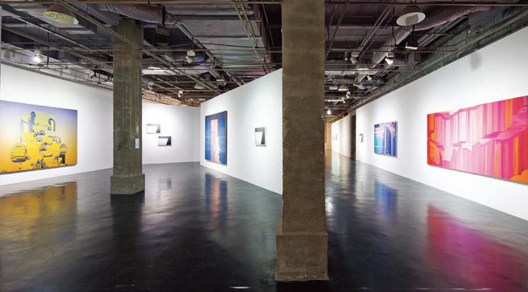 展览现场,2011年,上海沪申画廊